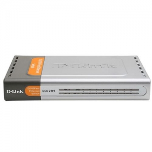 D-Link DES-2108/B 8-port 10/100 Mbps Managed Layer 2 Switch