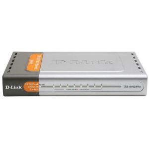 D-Link DES-1008D PRO 8port 10/100 Fast Ethernet Switch (со встроенной защитой портов)