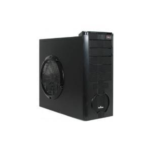 Enermax Chakra ECA3052-B  Black-Black, High End Midi Tower ATX , БЕЗ Б/П, 120mm + 250mm LED FAN, 2*USB+Audio+eSATA