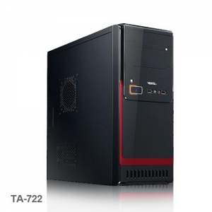 ASUS TA-722 450W Midi Tower, Black/Black/Red, ATX,