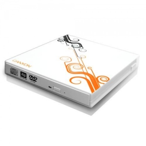CANYON CNR-DVDRW1W  DVDRW Slim External, USB 2.0, White Retail