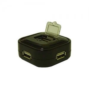 Orient MI-400, USB2.0 4xPort, mini HUB на магните, Black