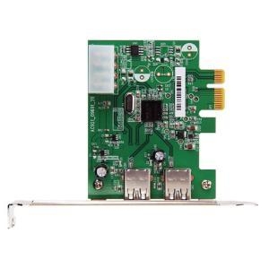 Transcend TS-PDU3,  Адаптер USB 3.0, PCI-Ex1, 2*USB3.0