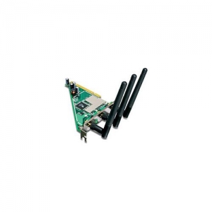 TRENDnet N-Draft TEW-623PI, PCI, 802.11b/g/n, до 300Mbps, 3 x  2dBi антенны