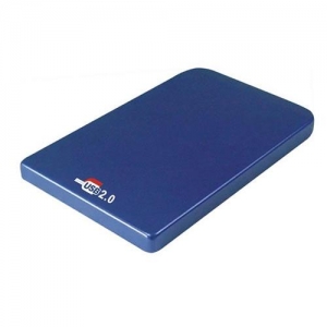 Мобильный корпус для HDD 2.5" AgeStar IUB2O1 USB2.0, IDE, алюминий, blue