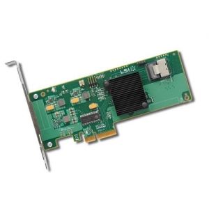 LSI Logic SAS9211-4i SGL PCI-E, 4-port 6Gb/s SAS, RAID 0,1,10 Adapter (LSI00190)