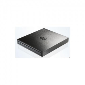 3Q 3QODD-S104H-TB08  DVDRW Slim External, Slot-in-Load, USB 2.0, Black Retail
