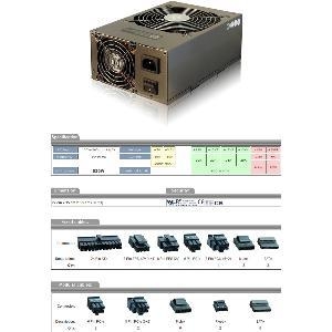 Блок питания Chieftec 850W, EPS, Cable Management, 24+4+8+6 pin, SATA, 140+80mm fan (CFT-850G-DF)