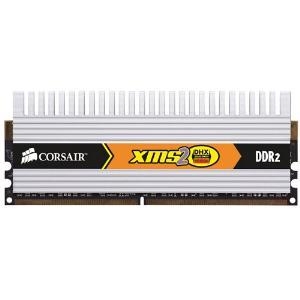DIMM DDR2 (6400) 2048Mb Corsair XMS2 DHX  TWIN2X2048-6400C4DHX G (4-4-4-12) , комплект 2 шт. по 1Gb, RTL