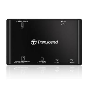 All-in-One External Transcend (TS-RDP7K)  USB2.0 Black + 3-port hub