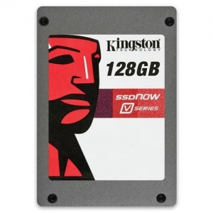 2.5" 128Gb Kingston SSDNow V-Series (SNV425-S2/128G) SATA, MLC Chip
